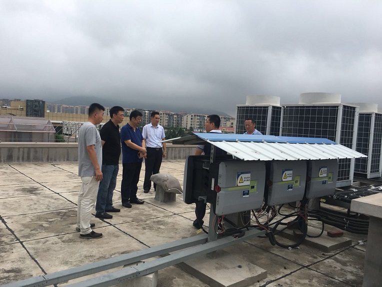 青島市李滄區(qū)機(jī)關(guān)事務(wù)管理局一行來我司考察